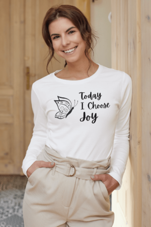 Today I Choose Joy Inspirational T-Shirt